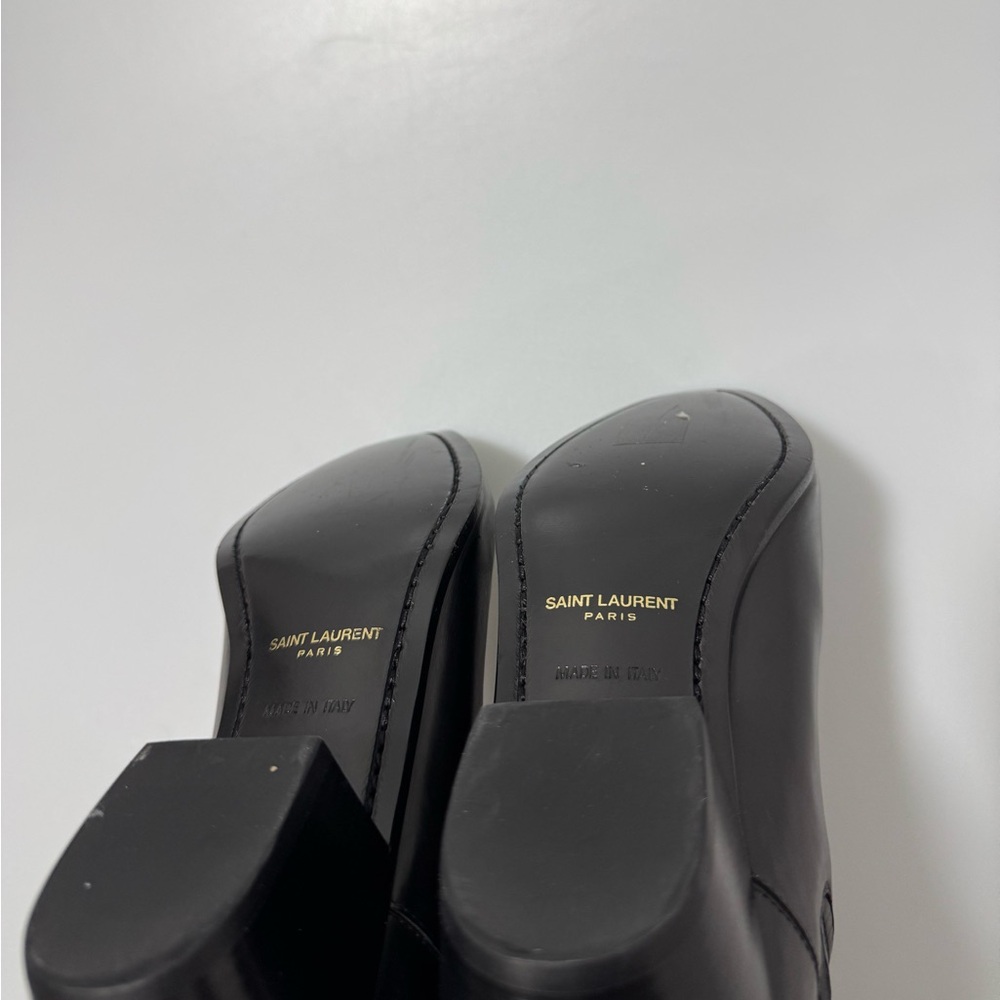 Saint Laurent 50mm West Chelsea Boots Black Women’s EU 37.5/US 7.5 - Picture 8 of 10